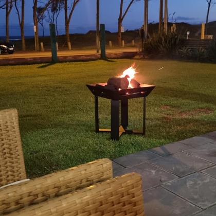 Imagem de Churrasqueira Estação Gourmet Com Quadro De Segurança