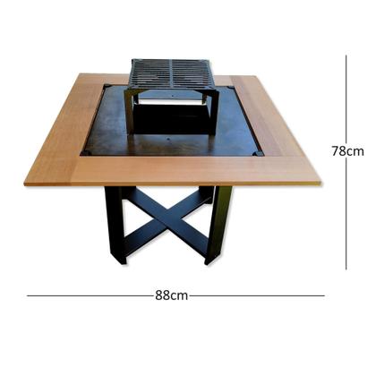 Imagem de Churrasqueira Estação Gourmet Com Quadro De Segurança