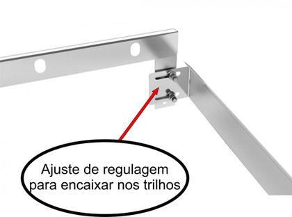 Imagem de Churrasqueira Giratória Ajustável para 4 Espetos Inox com Suporte Ajustável