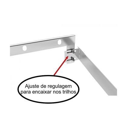 Imagem de Churrasqueira Giratória Ajustável para 4 Espetos Inox com Suporte Ajustável e 2 Grelhas Argentinas