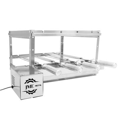 Imagem de Churrasqueira Grill Giratória 4 espetos 100% Inox