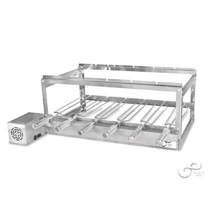 Imagem de Churrasqueira Grill Inox 6 Espetos mais Acessórios