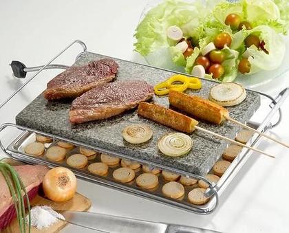 Imagem de Churrasqueira grill pedra granito eletrotermica stone corumbá fergus 127v