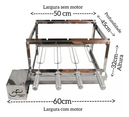 Imagem de Churrasqueira Infinity Grill 4 Espetos 127/220v Direito