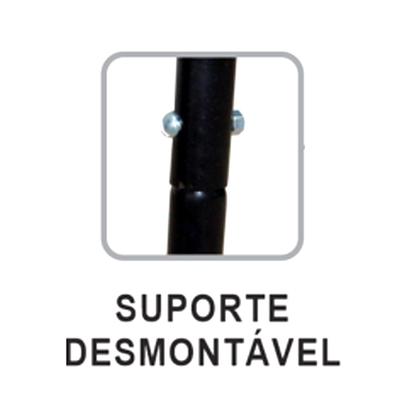 Imagem de Churrasqueira Master Aço Inox Grelha e Suporte 92x36x30cm