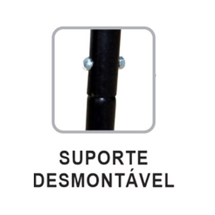 Imagem de Churrasqueira Mega Grill Com Grelha E Suporte 92X78X30Cm