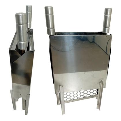 Imagem de Churrasqueira portatil inox top carvão com grelha