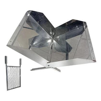 Imagem de Churrasqueira portatil inox top carvão com grelha