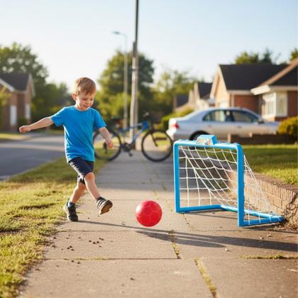 Imagem de Chute a Gol Líder Brinquedo Infantil Futebol Cores Sortidas