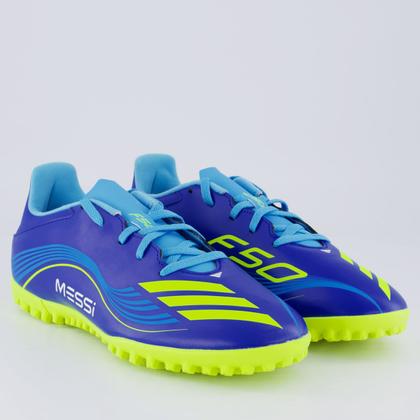 Imagem de Chuteira Adidas F50 Messi Club Society Azul