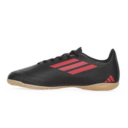 Imagem de Chuteira Adidas Futsal Deportivo III IN Preto e Vermelho - Masculino