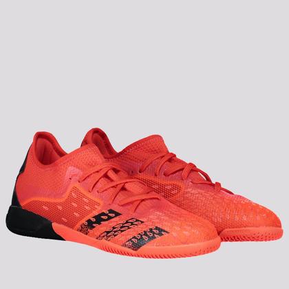 Chuteira Adidas Predator Freak 21.3 Low In Futsal Vermelha
