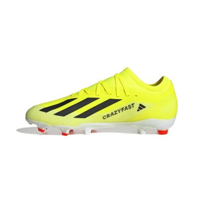 Chuteira Campo Adidas X Crazyfast League Cor: Amarelo Fluorescente