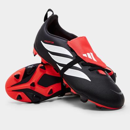 Imagem de Chuteira Campo Infantil Adidas Predator Club Língua Dobrável