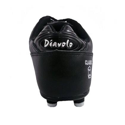 Imagem de Chuteira de Campo Diavolo Classic Udinese Couro Adulto Preto