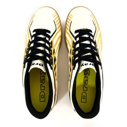 Imagem de Chuteira Dray Pratyk Futsal Branco