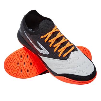 Imagem de Chuteira Futsal Dominador Fuse Topper- Preto Coral 
