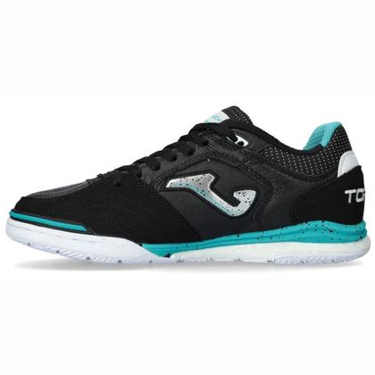 Imagem de Chuteira Futsal Joma Top Flex Rebound Unissex Preto Verde