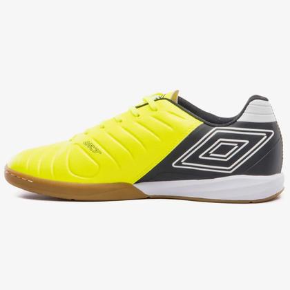 Imagem de Chuteira Futsal Umbro Fifty VI Masculino Limão