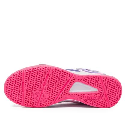 Imagem de Chuteira Futsal Umbro Pro 5 Bump Club Roxo Branco Rosa