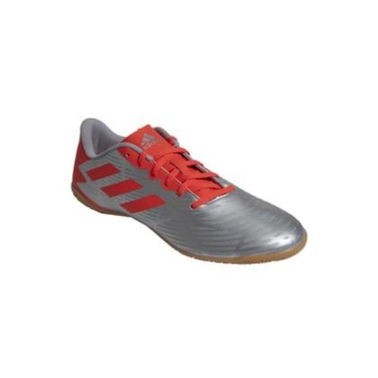 Imagem de Chuteira Indoor Masculina Artilheira V Adidas Prata E Coral