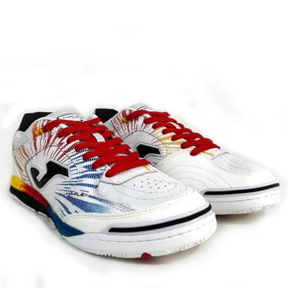 Chuteira Joma Top Flex Rebound Futsal Mundial 2024 Colorido