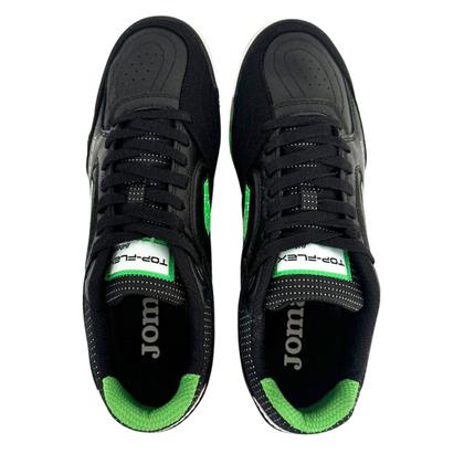 Imagem de Chuteira Joma Top Flex Rebound Futsal Preto/Verde