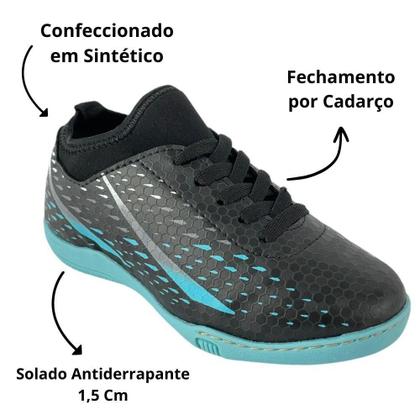 Imagem de Chuteira Molekinho Infantil Masculino Indoor - 2808.330