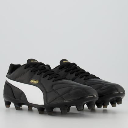 Imagem de Chuteira Puma King FG BDP Campo Preta