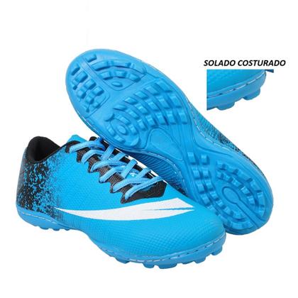 Imagem de Chuteira Society Cravinhos Colada e Costurada NEW