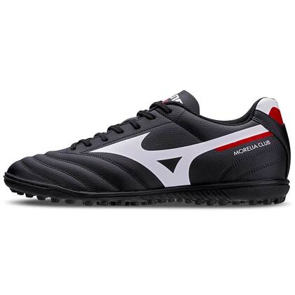 Imagem de Chuteira Society Mizuno Morelia Club As - Masculino - Preto-Branco