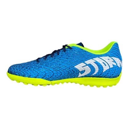 Imagem de Chuteira Society Penalty Storm Y-2 Masculino 242257 Azul + Verde