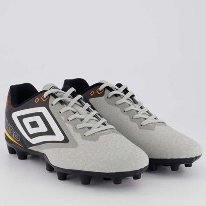 Imagem de Chuteira Umbro Techno II Campo Cinza e Preta