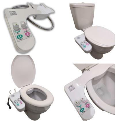 Imagem de Chuveirinho acoplado A privada Bidê - Higienica e eficiente / Easy Wash Bidet