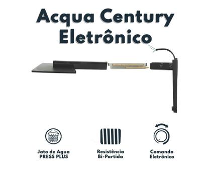 Imagem de Chuveiro Acqua Century Eletrônico Preto Lorenzetti