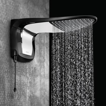 Imagem de Chuveiro Acqua Wave Ultra 220V 7800W Preto Cromado Lorenzetti