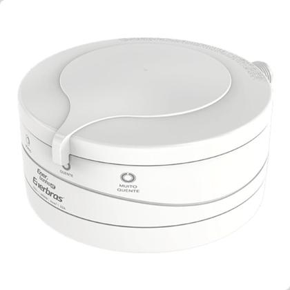 Imagem de Chuveiro Branco 4 Temperaturas Ducha 220V 6800W Com Braço