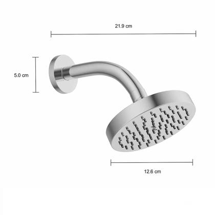 Imagem de Chuveiro com Tubo de Parede Flex Cromado 1955.C.STD Deca