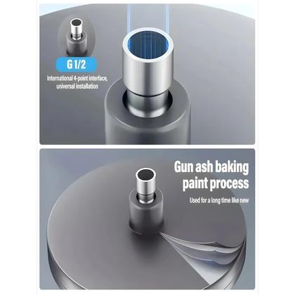 Imagem de Chuveiro de Alta Pressão 230mm com 6 Modos - Grande Chuva Superior