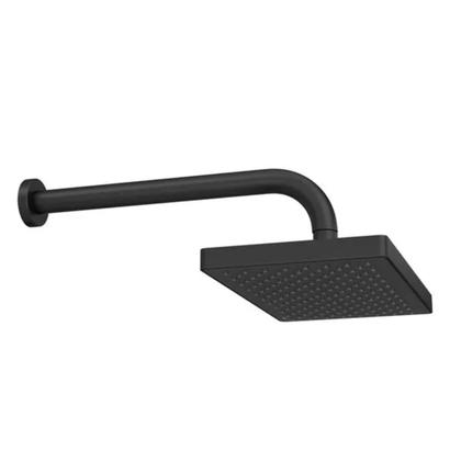 Imagem de Chuveiro Deca De Parede Quadrado Flex Max Black Matte 2086.BL.STD.MT