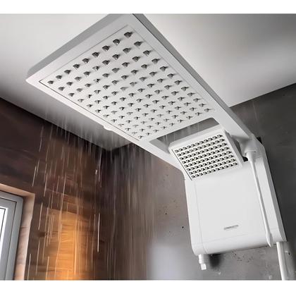 Imagem de Chuveiro Ducha Acqua Duo Ultra Branca 7800w 220v Lorenzetti Branco