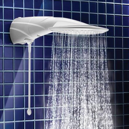 Imagem de Chuveiro Ducha Advanced Blindado Eletrônico Branco 220v 6000w Lorenzetti