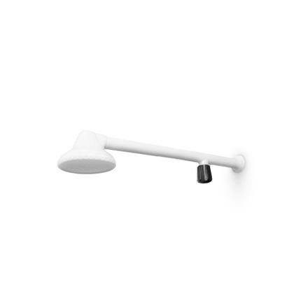 Imagem de Chuveiro Ducha Fria 4 Polegadas Branco Com Registro - PVC Resistente