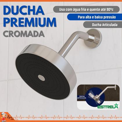 Imagem de Chuveiro Ducha Fria Articulada Acqua Plus Compacta E Moderna