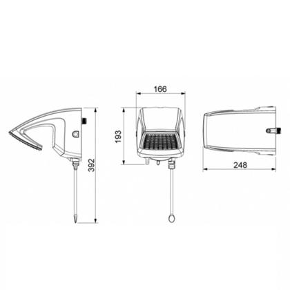 Imagem de Chuveiro Ducha Futura Multitemperaturas  Mod. 7531280  Branco 127v 5500w Lorenzetti