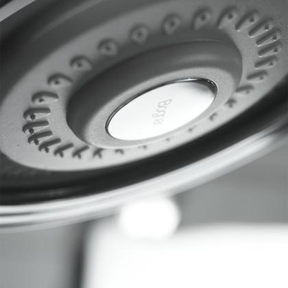 Imagem de Chuveiro Ducha Gás Solar AutoLimpante com Chuveirinho Desviador Cromado Luxo Metal