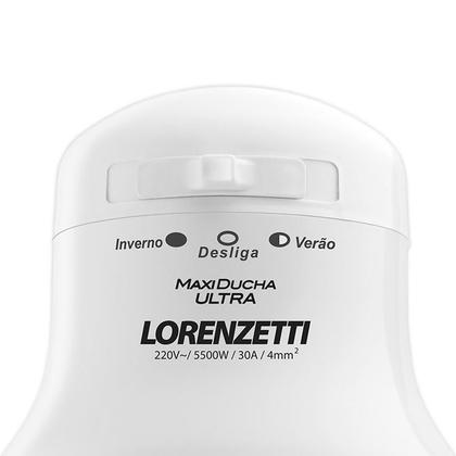 Imagem de Chuveiro Ducha Lorenzetti Maxi Ducha Ultra 5500w 220v Branco