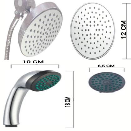 Imagem de Chuveiro ducha luxo e chuveirinho show baby pets