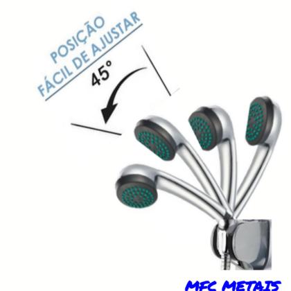 Imagem de Chuveiro ducha luxo e chuveirinho show baby pets