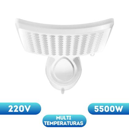 Imagem de Chuveiro Ducha Multitemperaturas Loren Shower Ultra Lorenzetti 220V 5500W Branco